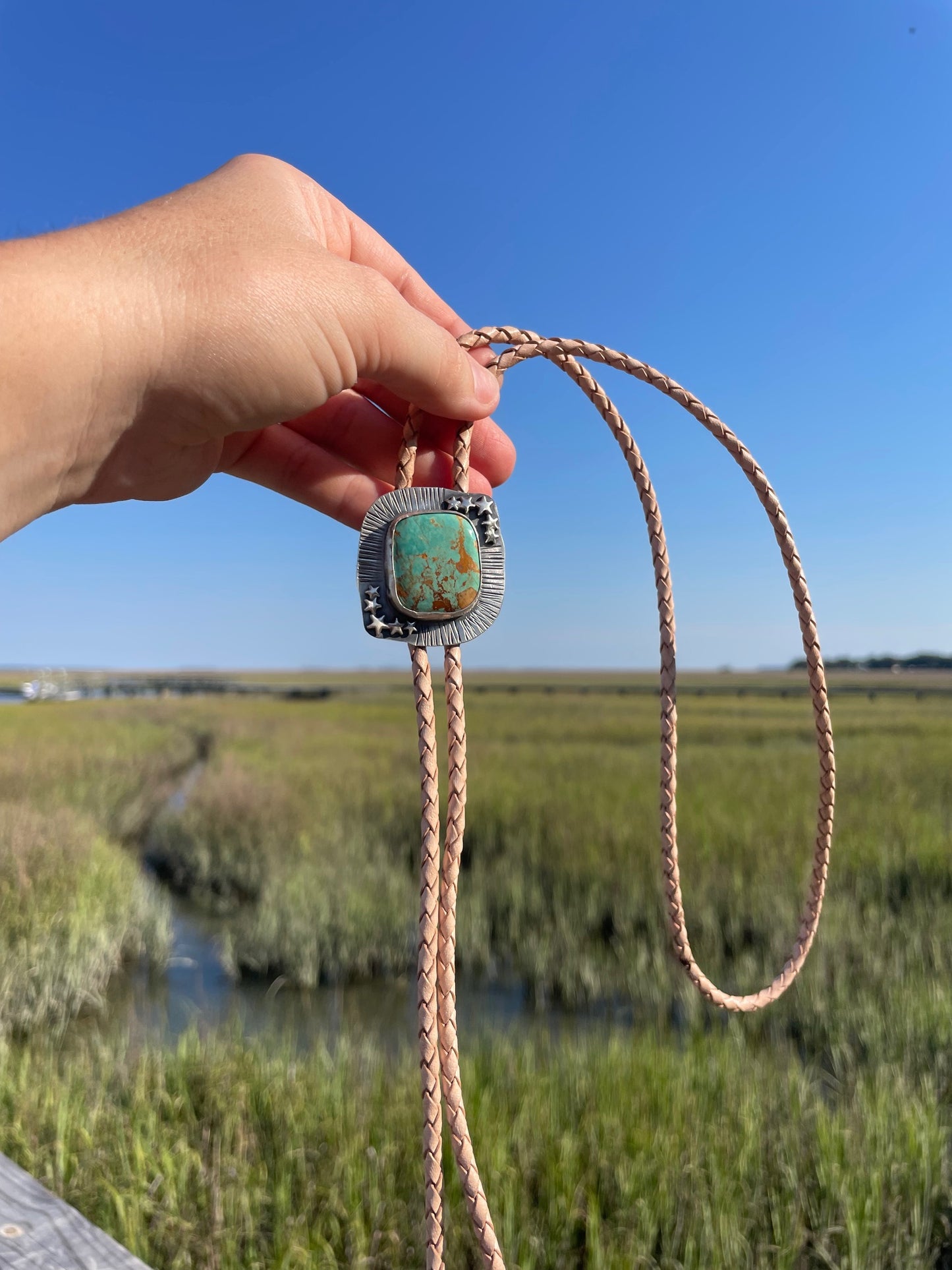 Cosmic Cowgirl Bolo Tie